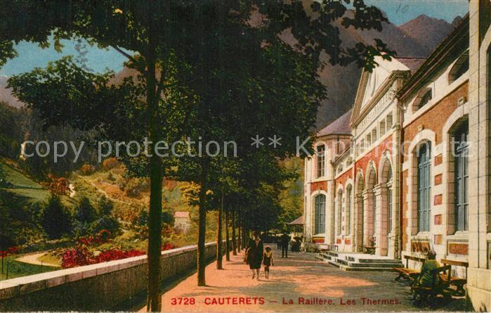 Cauterets La Raillère les thermes