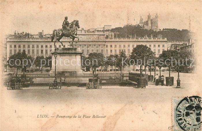 Lyon France Place Bellecour Monument