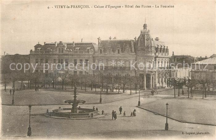 Vitry-le-Francois Caisse d_Epargne Hôtel des Postes Fonta