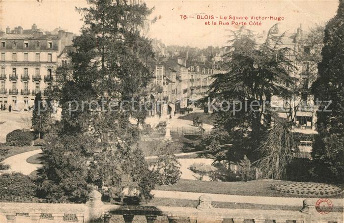 Blois 41 Square Victor Hugo Rue Porte Côté
