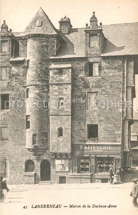 Landerneau Maison de la Duchesse Anne