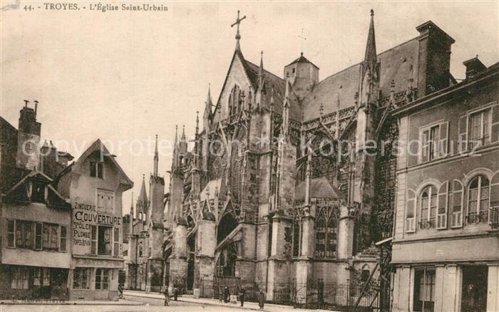 Troyes Aube Eglise Saint Urbain