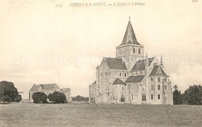 Cerisy-la-Foret Eglise et l'Abbaye