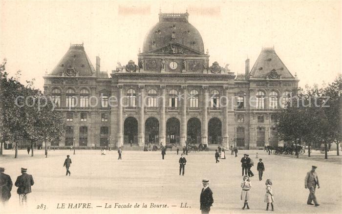 Le Havre Facade de la Bourse