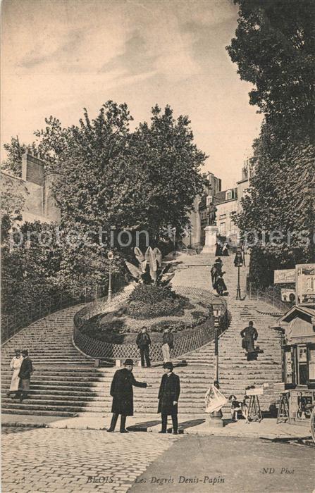 Blois 41 Les Degrés Denis Papin Escaliers