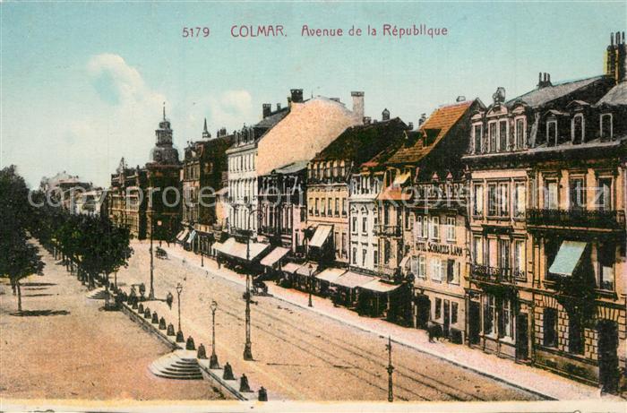 Colmar Haut Rhin Elsass Avenue de la République