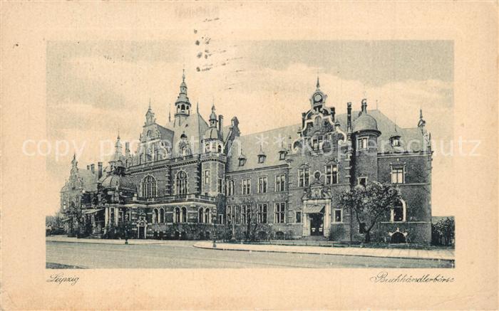 LEIPZIG Sachsen Buchhaendlerboerse