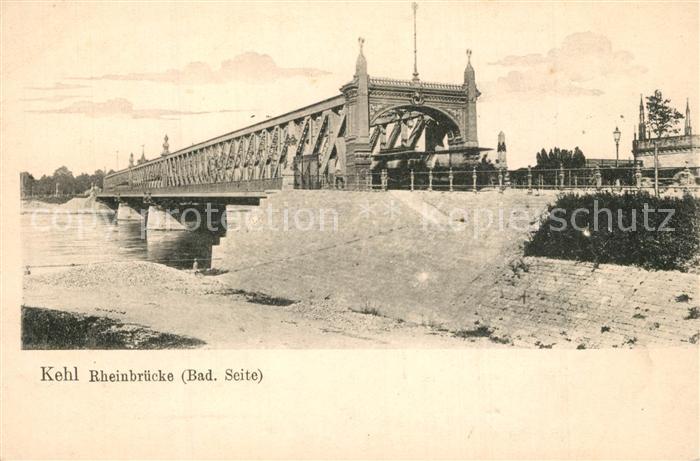 Kehl Rhein Rheinbruecke