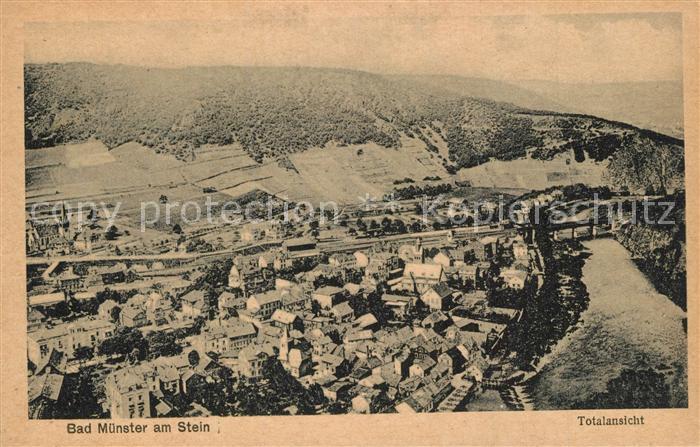 Bad Muenster Stein Ebernburg Fliegeraufnahme