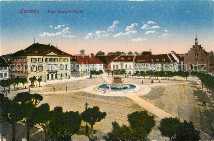 Landau Pfalz Max Josephs Platz Denkmal