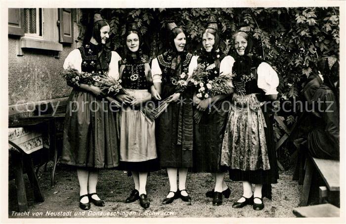 Neustadt Schwarzwald Tracht von Neustadt und Donaueschingen