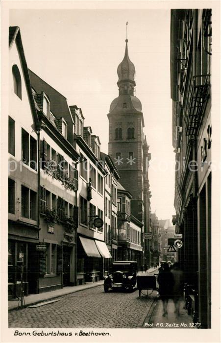 Bonn Rhein Geburtshaus von Beethoven