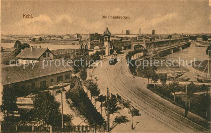Kehl Rhein Rheinbruecken