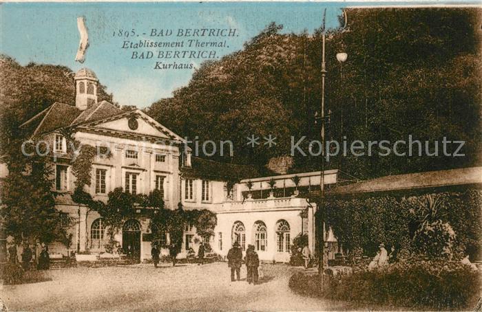 Bad Bertrich Kurhaus Etablissement Thermal