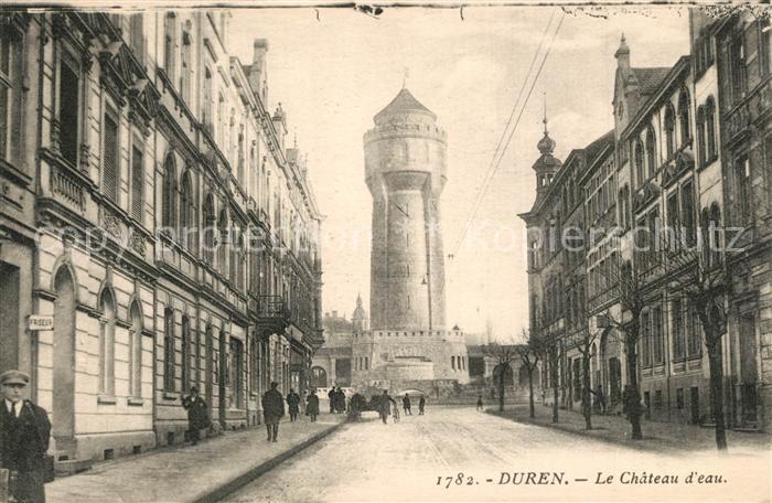Dueren Rheinland Chateau d eau Wasserturm