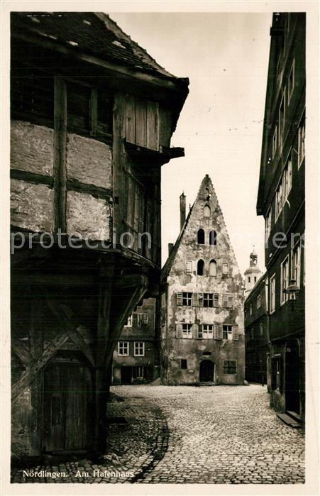 Noerdlingen Partie am Hafenhaus Altstadt