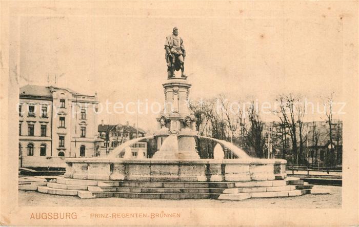 Augsburg Prinz Regenten Brunnen