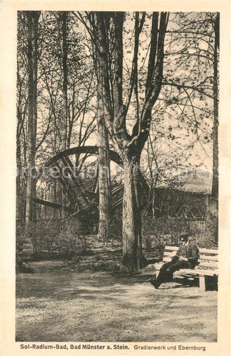 Bad Muenster Stein Ebernburg Gradierwerk und Ebernburg