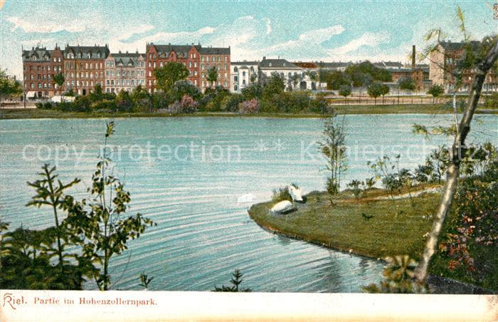 Kiel Partie im Hohenzollernpark