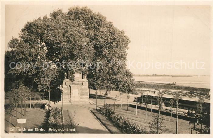 Emmerich Rhein Kriegerdenkmal