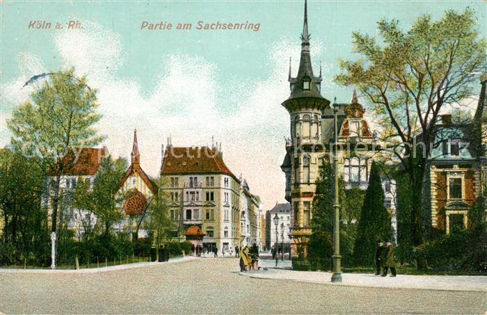 Koeln Rhein Partie am Sachsenring