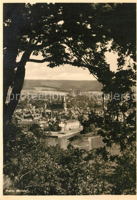 Hann. Muenden Durchblick ins Tal
