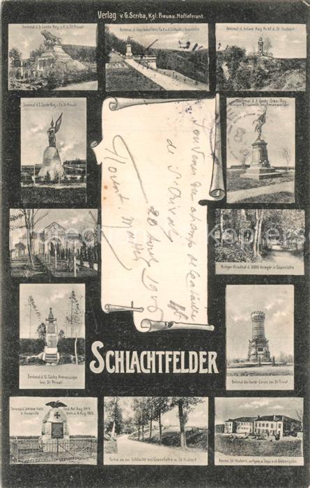 Compiegne Oise Schlachtfelder der Region Kriegerdenkmaeler