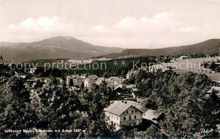 Bayerisch Eisenstein Panorama Luftkurort mit Arber Bayerischer Wald