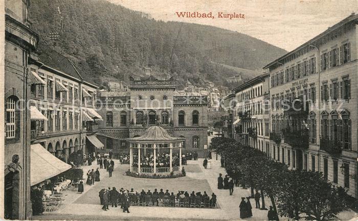 Bad Wildbad Kurplatz Konzertpavillon