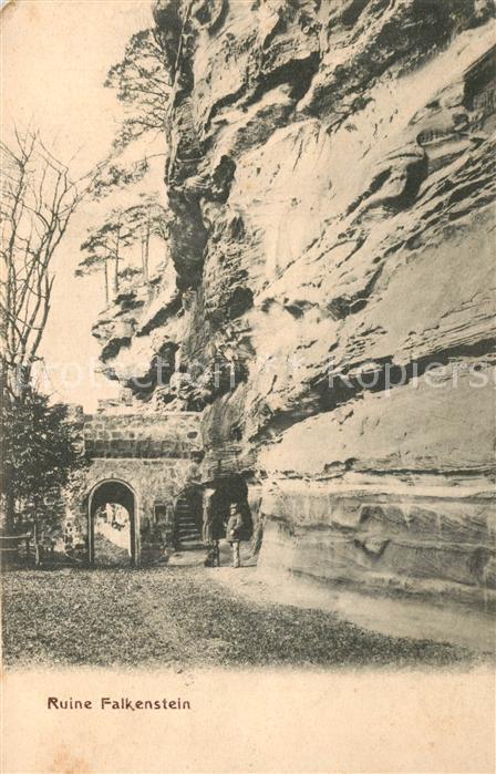 Pfronten Ostallgaeu Bayern Burgruine Falkenstein