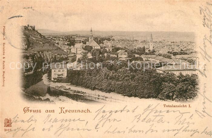 Bad Kreuznach Totalansicht Deutsche Reichspost