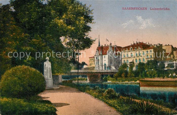 Saarbruecken Luisenbruecke Denkmal