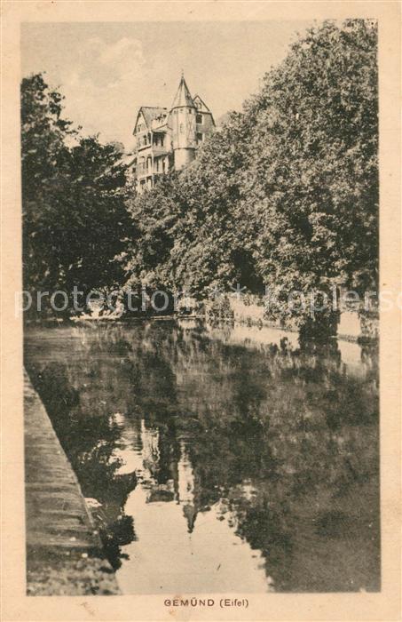 Gemuend Eifel Partie am Wasser