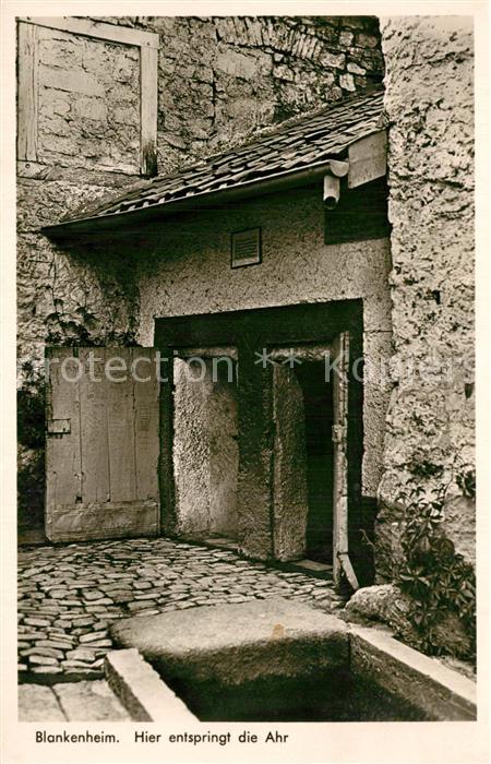 Blankenheim Ahr Quelle der Ahr