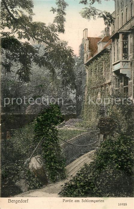 Bergedorf Hamburg Partie am Schlossgarten