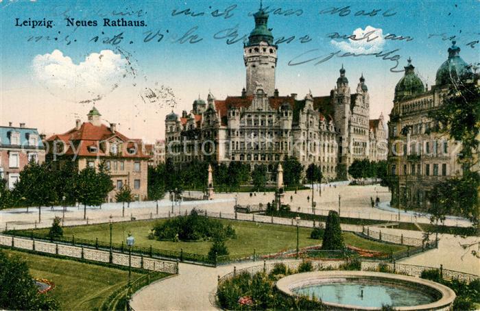 LEIPZIG Sachsen Neues Rathaus