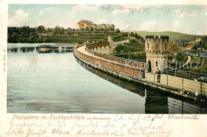 Remscheid Talsperre Eschbachtal