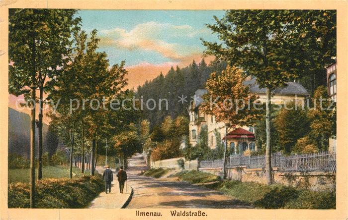 Ilmenau Thueringen Waldstrasse