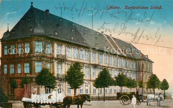 Mainz Rhein Kurfuerstliches Schloss