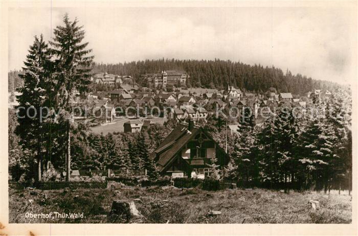 Oberhof Thueringen Panorama