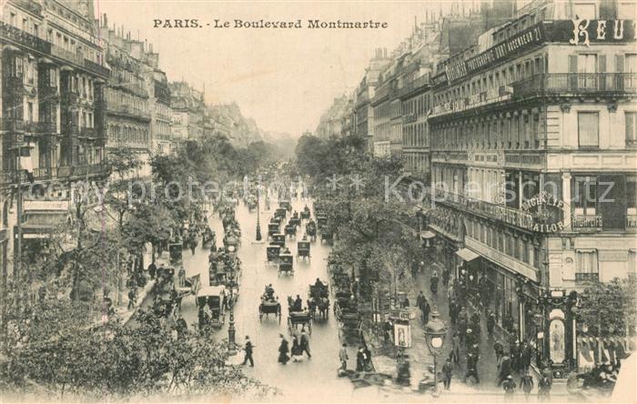 Paris Boulevard Montmartre