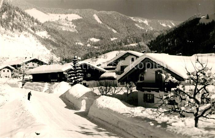 Unterwoessen Winterlandschaft