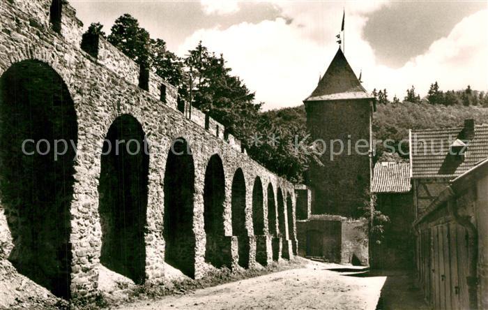 Muenstereifel Bad Stadtmauer Wehrgang  Wertherturm