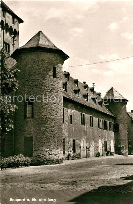 Boppard Rhein Alte Burg