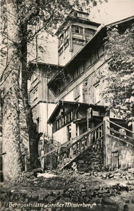 Bad Schandau Berggaststaette Grosser Winterberg