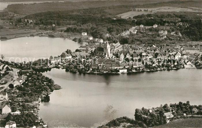 Moelln Lauenburg Fliegeraufnahme