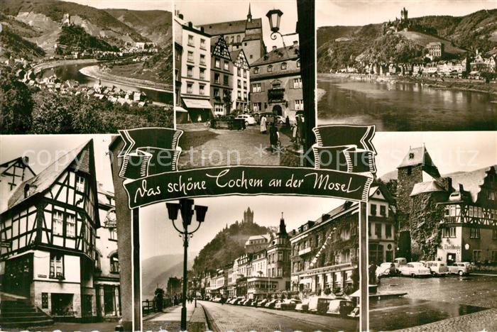 Cochem Mosel Panorama Sehenswuerdigkeiten