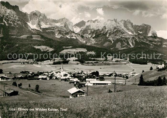 Ellmau Tirol Panorama Wilder Kaiser