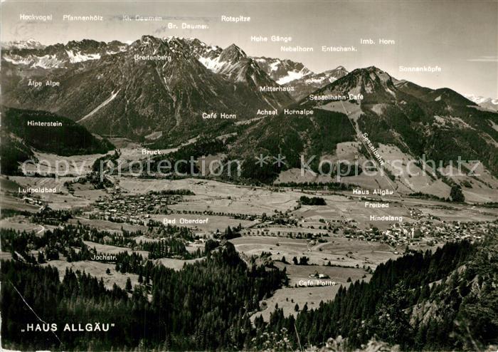 Bad Oberdorf Hindelang Panorama