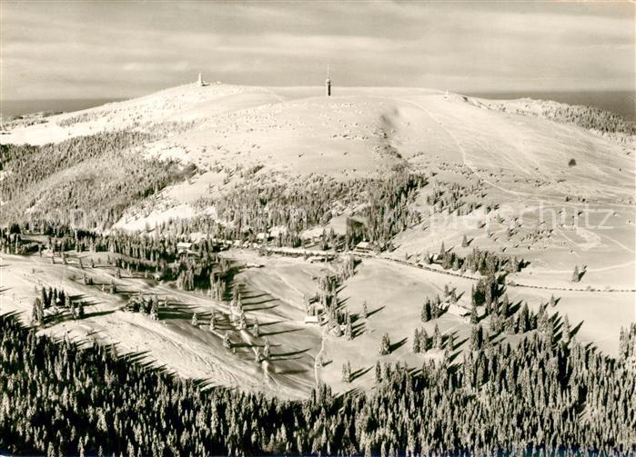 Feldberg Schwarzwald Winterlandschaft